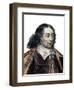 Portrait of Blaise Pascal (1623-1662), French mathematician and writer-French School-Framed Giclee Print