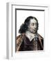 Portrait of Blaise Pascal (1623-1662), French mathematician and writer-French School-Framed Giclee Print