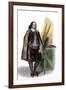 Portrait of Blaise Pascal (1623-1662), French mathematician and writer-French School-Framed Giclee Print