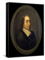 Portrait of Blaise Pascal-null-Framed Stretched Canvas