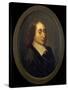 Portrait of Blaise Pascal-null-Stretched Canvas