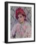 Portrait of Blanche Hoschede-Claude Monet-Framed Giclee Print