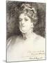 Portrait of Blanche Marchesi, 1910-John Singer Sargent-Mounted Giclee Print