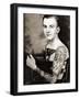 Portrait of Bob Shaw Showing of His Tattooed Sleeves by Bert Grimm, C.1942-null-Framed Photographic Print