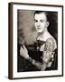 Portrait of Bob Shaw Showing of His Tattooed Sleeves by Bert Grimm, C.1942-null-Framed Photographic Print