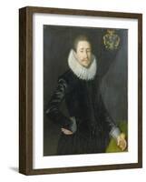 Portrait of Bocke Jochems Hoppers, 1622-Jan De Salle-Framed Giclee Print