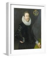 Portrait of Bocke Jochems Hoppers, 1622-Jan De Salle-Framed Giclee Print