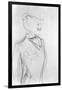 Portrait of Boni De Castellane (Pencil on Paper)-Sem-Framed Giclee Print