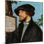 Portrait of Bonifacius Amerbach, 1519-Hans Holbein the Younger-Mounted Giclee Print