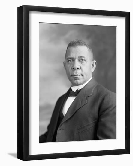 Portrait of Booker T. Washington-Stocktrek Images-Framed Photographic Print