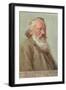 Portrait of Brahms-null-Framed Art Print