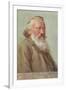 Portrait of Brahms-null-Framed Art Print