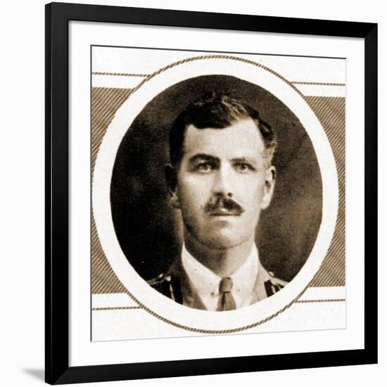 Portrait of Brigadier-General Noel Lee of the Manchester Regiment-null-Framed Giclee Print