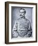 Portrait of Brigadier General P.G.T. Beauregard (1818-93) (Litho)-American Photographer-Framed Giclee Print