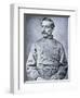 Portrait of Brigadier General P.G.T. Beauregard (1818-93) (Litho)-American Photographer-Framed Giclee Print