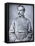 Portrait of Brigadier General P.G.T. Beauregard (1818-93) (Litho)-American Photographer-Framed Stretched Canvas