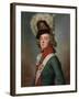 Portrait of Brigadier Valerian Aleksandrovich Zubov-Jean Louis Voille-Framed Giclee Print