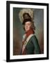 Portrait of Brigadier Valerian Aleksandrovich Zubov-Jean Louis Voille-Framed Giclee Print