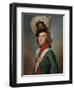 Portrait of Brigadier Valerian Aleksandrovich Zubov-Jean Louis Voille-Framed Giclee Print