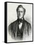 Portrait of Brigham Young, 1861-null-Framed Stretched Canvas