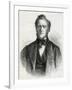 Portrait of Brigham Young, 1861-null-Framed Giclee Print