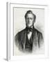 Portrait of Brigham Young, 1861-null-Framed Giclee Print