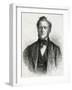 Portrait of Brigham Young, 1861-null-Framed Giclee Print