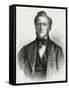 Portrait of Brigham Young, 1861-null-Framed Stretched Canvas