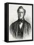 Portrait of Brigham Young, 1861-null-Framed Stretched Canvas