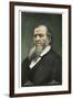 Portrait of Brigham Young-null-Framed Art Print