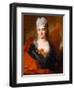 Portrait of Brigitte Ansart, circa 1704-Nicolas de Largilliere-Framed Giclee Print