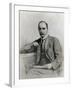 Portrait of Brilliant Physician and Medical Educator William Osler-null-Framed Giclee Print