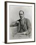 Portrait of Brilliant Physician and Medical Educator William Osler-null-Framed Giclee Print