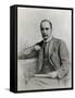 Portrait of Brilliant Physician and Medical Educator William Osler-null-Framed Stretched Canvas