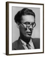 Portrait of British Author Aldous Huxley-Howard Coster-Framed Premium Photographic Print