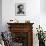 Portrait of British Author Aldous Huxley-Howard Coster-Framed Premium Photographic Print displayed on a wall