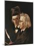 Portrait of Brothers Jacob and Wilhelm Grimm, 1855-Elisabeth Maria Anna Jerichau-Baumann-Mounted Giclee Print
