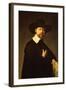 Portrait of Businessman Martin Looten-Rembrandt van Rijn-Framed Art Print