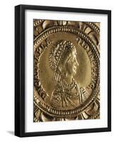 Portrait of Byzantine Princess Galla Placidia-null-Framed Giclee Print