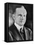 Portrait of Calvin Coolidge (1872-1933) 30th President of the United States of America-American Photographer-Framed Stretched Canvas