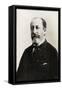 Portrait of Camille Saint Saens ( 1835-1921), French composer, organist, conductor and pianist-French Photographer-Framed Stretched Canvas