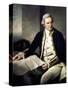 Portrait of Captain James Cook, 1775-76-Nathaniel Dance-Holland-Stretched Canvas