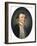 Portrait of Captain James Cook, R.N. (1728-1779), in Captain's Uniform in a Painted Oval-null-Framed Giclee Print