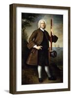 Portrait of Captain John Larrabee, 1760-Joseph Badger-Framed Giclee Print