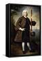 Portrait of Captain John Larrabee, 1760-Joseph Badger-Framed Stretched Canvas