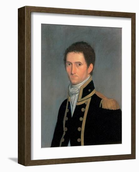 Portrait of Captain Matthew Flinders, RN, 1774-1814, 1806-07-Toussaint Antoine de Chazal-Framed Giclee Print