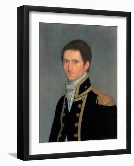Portrait of Captain Matthew Flinders, RN, 1774-1814, 1806-07-Toussaint Antoine de Chazal-Framed Giclee Print