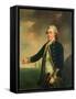 Portrait of Captain Peacock, C.1780 (Oil on Canvas)-John Francis Rigaud-Framed Stretched Canvas