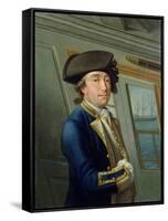 Portrait of Captain William Locker (1731-1800) 1769-Dominic Serres-Framed Stretched Canvas