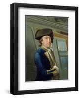 Portrait of Captain William Locker (1731-1800) 1769-Dominic Serres-Framed Giclee Print